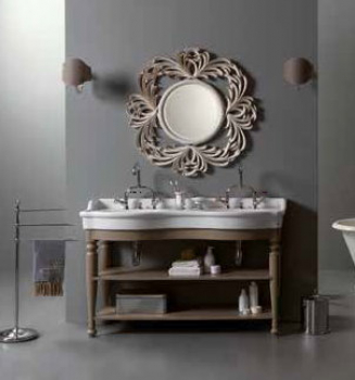 Bleu Provence '800/2 exklusives Badmöbel-Set Eleganz und Design für Ihr Bad