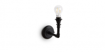 Bleu Provence Industrial Wandlampe zur Wandmontage, Retro-Design für Ihr Traumbad