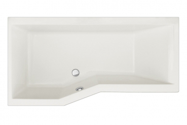 Börsting Raumsparwanne Pia 1600/1700 Acryl-Badewanne mit optionalem Whirlpool, modernes Design für Ihr Traumbad