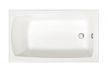 Börsting Rechteckwanne Romi kleine Acryl-Badewanne mit optionalem Whirlpool, modernes Design für Ihr Traumbad