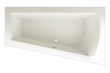 Börsting Raumsparwanne Stina 1600/1700 Acryl-Badewanne mit optionalem Whirlpool, modernes Design für Ihr Traumbad