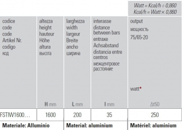 Caleido Designheizkörper Stilus Wall exklusiver Heizkörper mit optionaler LED-Beleuchtung