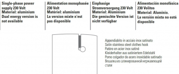 Caleido Elektro-Designheizkörper Stilus Wall exklusiver Heizkörper mit optionaler LED-Beleuchtung