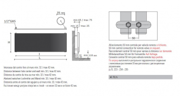 Caleido Ice single horizontal Designheizkörper Plattenheizkörper