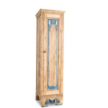 Cipi Teak-Hochschrank Ambassador Cabinet blue