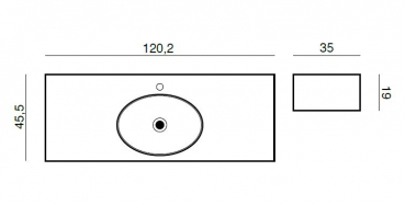 Dansani Badmöbelset Sonate 120 Special Collection