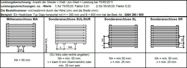 Eucotherm Gaja horizontal Röhrenheizkörper Raumheizkörper Designheizkörper