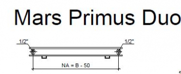 Eucotherm Mars Primus Duo Badheizkörper Handtuchheizkörper