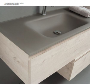 Nevada Badmöbelset 2|105+105 cm Rovere Nordico von Euro Bagno