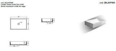 Farbiges Waschbecken Zenith von GSG Ceramic Design