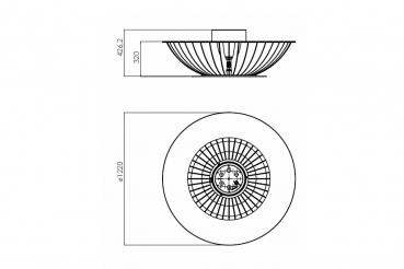 GlammFire Cosmo 13 Bioethanol-Kamin Fireplace, exklusives Design für Ihren Wohnraum