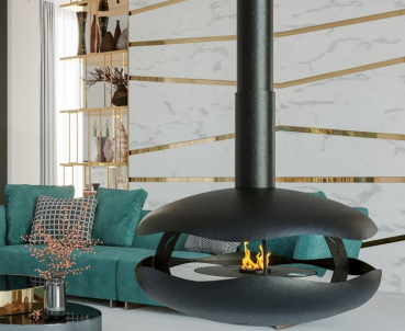 GlammFire Perola Plus Bioethanol-Kamin Fireplace, exklusives Design für Ihren Wohnraum