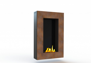 GlammFire Tango EVOPlus Bioethanol-Kamin Wandkamin Fireplace, tanzende Flammen für Ihren Wohnraum