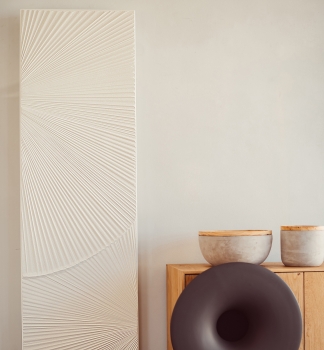 Graziano radiators Pietra Ventaglio Stein-Heizkörper italienischer Designheizkörper, exklusives Design für Ihren Wohnraum