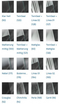 HSK Exklusiv 2.0 Pendeltür an Seitenwand Duschtür für Nische bis 200 cm breit