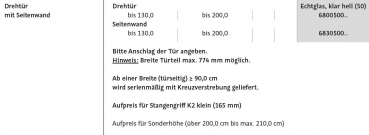 HSK Premium Softcube Drehtür mit Seitenwand Duschkabine Eckkabine Fronteinstieg