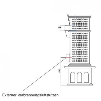 Herculina XXL Kaminofen Holzofen Ofen von Globe fire