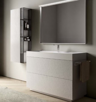 Idea Aqua Badmöbelset Dogma d.11 exklusives und elegantes Badezimmer-Waschtisch-Set