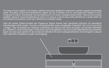 Idea Aqua Badmöbelset Dogma d.01 exklusives und elegantes Badezimmer-Waschtisch-Set