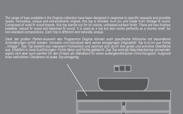 Idea Aqua Badmöbelset Dogma d.03 exklusives und elegantes Badezimmer-Waschtisch-Set