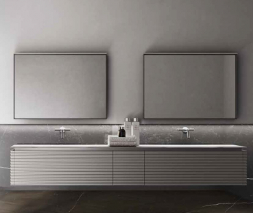 Idea Aqua Badmöbelset Dolcevita 09 exklusives und elegantes Badezimmer-Waschtisch-Set