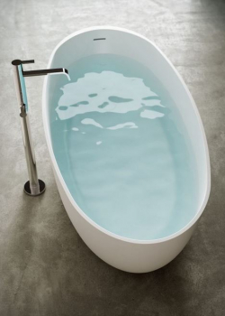 Idea Aqua Badewanne Disenia Round freistehend aus CRISTALPLANT®