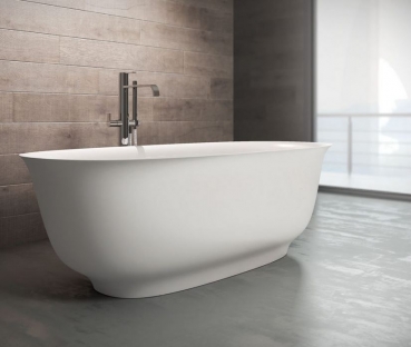 Idea Aqua Badewanne Disenia Wave freistehend aus CRISTALPLANT®