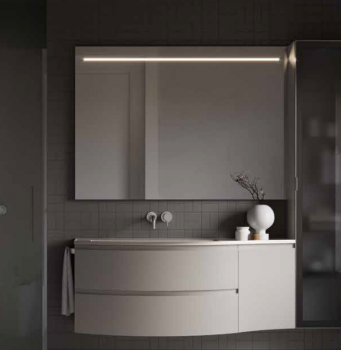 Idea Badmöbelset Form J4 exklusives und elegantes Badezimmer-Waschtisch-Set