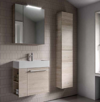 Idea Badmöbelset Form T15 exklusives und elegantes Badezimmer-Waschtisch-Set