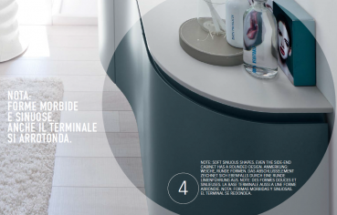 Idea Badmöbelset My Seventy Plus MSP10 exklusives und elegantes Badezimmer-Waschtisch-Set
