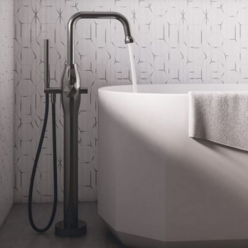 Wasserhahn für Badewanne bloom bath mixer Wannenarmatur freistehend mit Handbrause von Jee-O