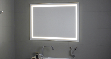 Koh-I-Noor Spiegel mit LED-Beleuchtung Top Line Perimetrale italienisches Design für Bad und Wohnraum