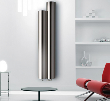Margaroli T'Onda Aluminium-Designheizkörper gerundet