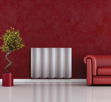 Margaroli T'Onda Aluminium-Designheizkörper gerundet