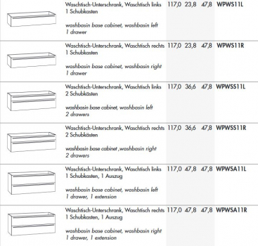 Marlin Bad 3360 Badmöbelset mit Aufsatzwaschbecken, elegantes Design für Ihr Badezimmer