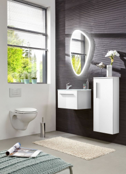 Marlin Gästebad Badmöbelset 3010.6 Badmöbel für Gäste-WC