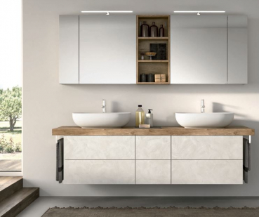 Mastella Byte 01 Badmöbelset modernes Design aus Italien