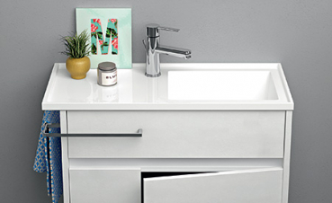 Mastella Duetto Badmöbelset 18 modernes Design aus Italien