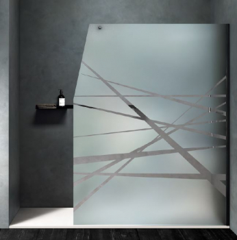 Mastella Koral Walk In Duschwand Duschabtrennung Duschkabine - modernes Design aus Italien