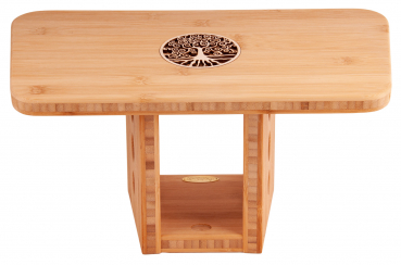 Berk Esoterik Meditationsbank Hocker Bambus