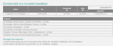 PUK Isar Duschtür für Nische Nr. 2 Gleittüren/Schiebetüren mit Festteilen