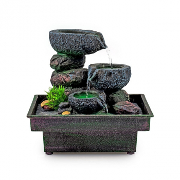 Pajoma Zimmerbrunnen Floating Stones exklusiver Brunnen