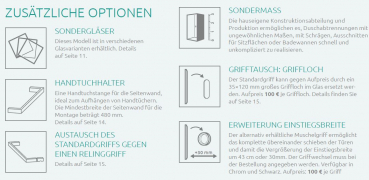 Radaway Furo DWD Schiebetür für Nische bis 210 cm Breite Gleittür Duschtür PUK Vils