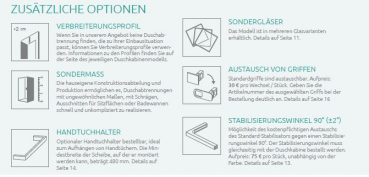 Radaway Nes KDJ II Eck-Duschkabine Pendeltür mit Festteil und Seitenwand PUK Oder 6 und 8 mm