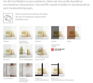 Radaway Arta 8 KDDI/QL PUK Nieste Eck-Duschkabine mit 2 Drehtüren