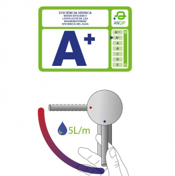 Rubicer Lusa Wasserhahn 2011E effiziente Armatur für Bidet Chrom