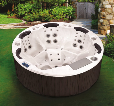 Rubicer Miami Garten-Whirpool SPA Outdoor für 6 Personen