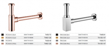 Rubicer Aufsatzwaschbecken Keramik Silber Waschschüssel RS212S SILVER