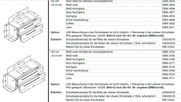 Badmöbelset Delta Aura SL von Scanbad by Dansani