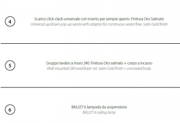 Sicis Elisyan Badmöbel Komposition Eryon 1 - exklusives Design aus Italien